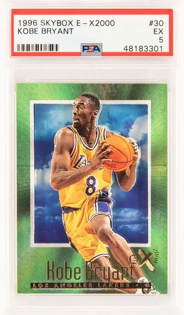1996 SkyBox Kobe Bryant E-X2000 #30 card image