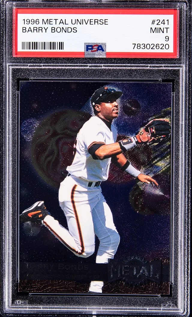 1996 SkyBox Metal Universe Barry Bonds #241 card image