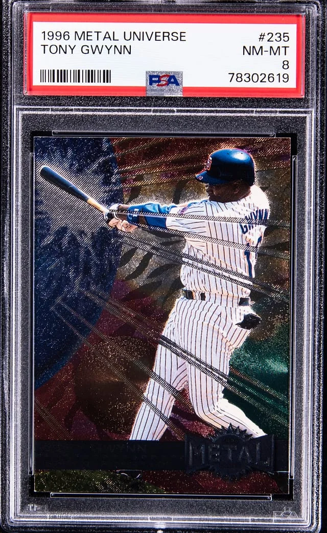 1996 SkyBox Metal Universe Tony Gwynn #235 card image