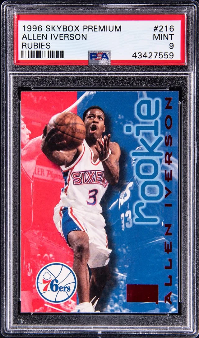 1996 SkyBox Premium Allen Iverson #216 card image