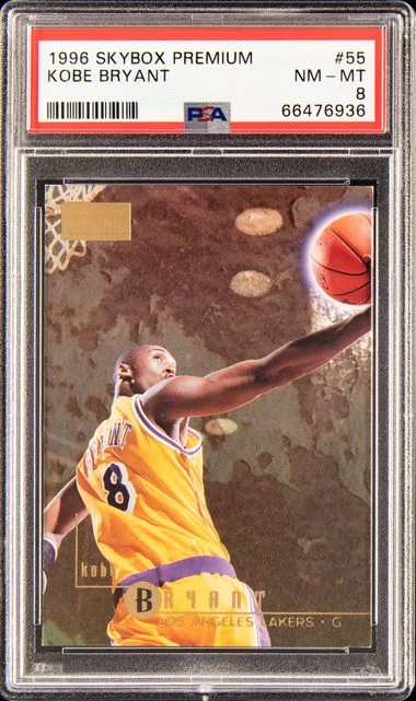 1996 SkyBox Premium Kobe Bryant #55 card image