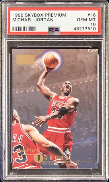 1996 SkyBox Premium Michael Jordan #16 card image