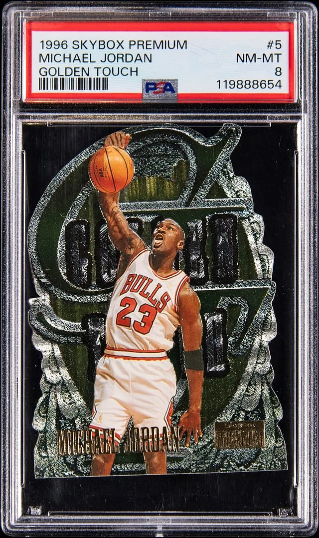 1996 SkyBox Premium Michael Jordan Golden Touch #5 card image