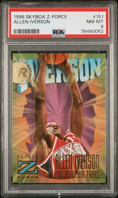 1996 SkyBox Z-Force Allen Iverson #151 card image