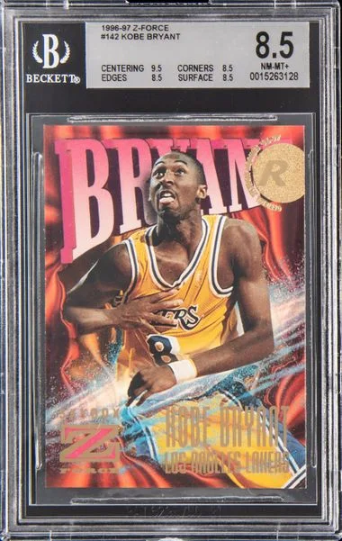 1996 SkyBox Z-Force Kobe Bryant #142 card image