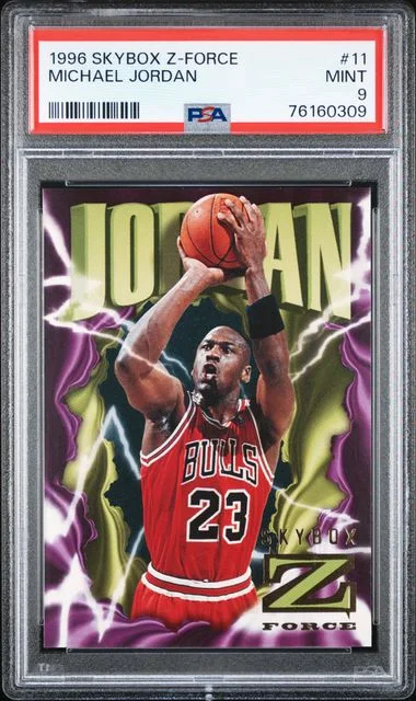 1996 SkyBox Z-Force Michael Jordan #11 card image