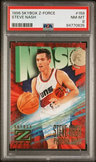 1996 SkyBox Z-Force Steve Nash #158 card image
