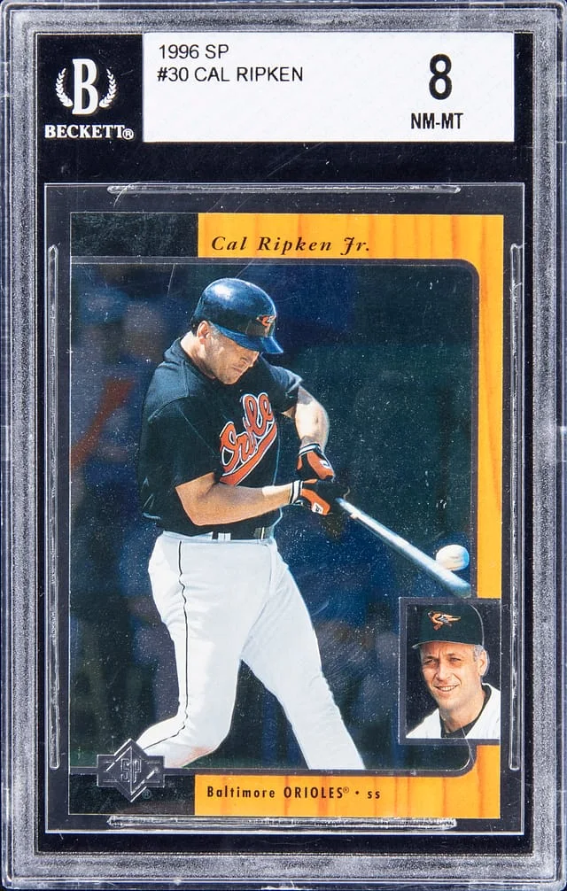 1996 SP Cal Ripken #30 card image
