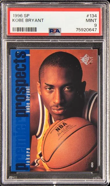 1996 SP Kobe Bryant #134 card image