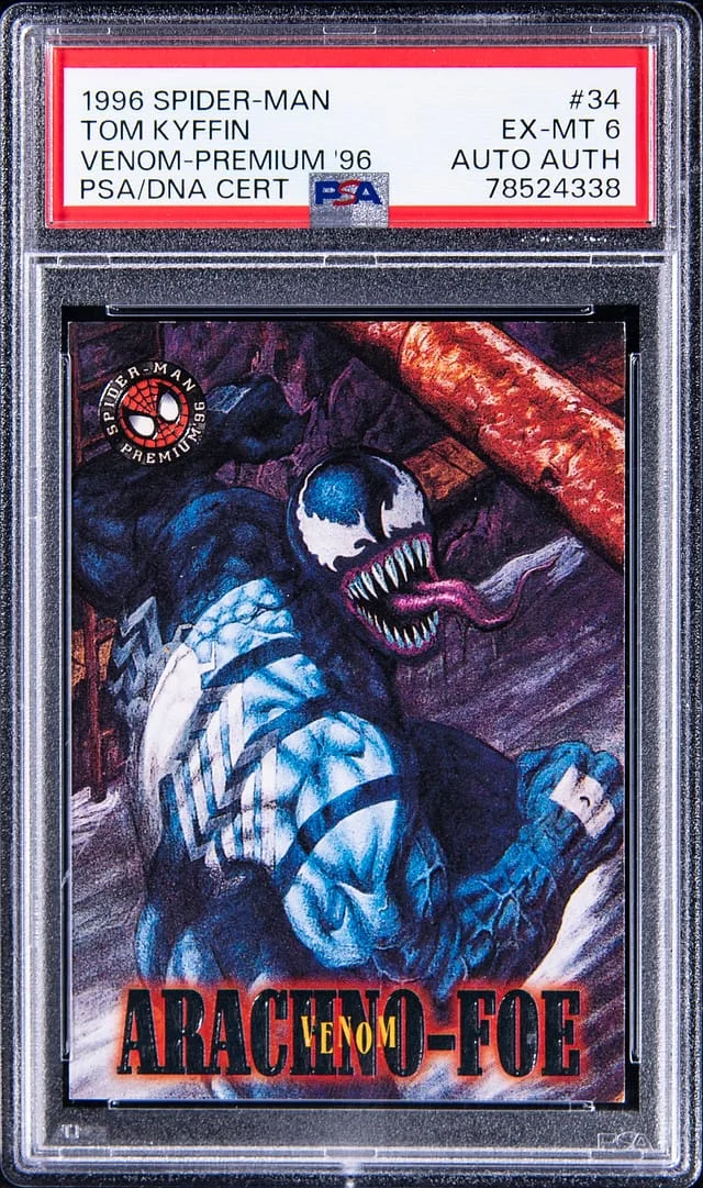 1996 Spider-Man Premium '96 Venom, #34 card image