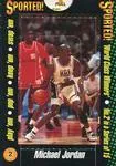 1996 Sported! Magazine World Class Winners Pop-Ups Michael Jordan #2 card image