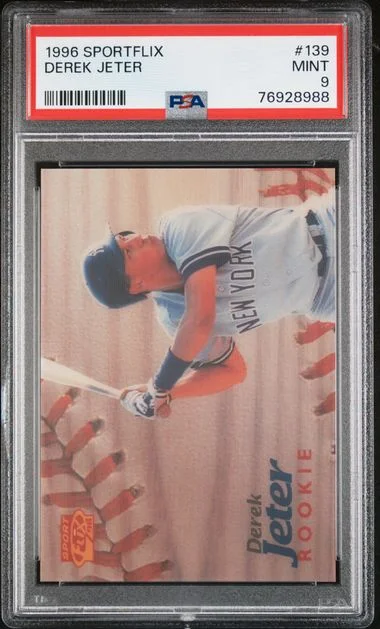 1996 Sportflix Derek Jeter #139 card image