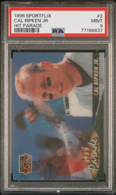 1996 Sportflix HIT Parade Cal Ripken Jr. #2 card image