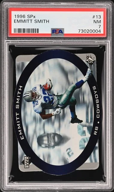 1996 SPx Emmitt Smith #13 card image