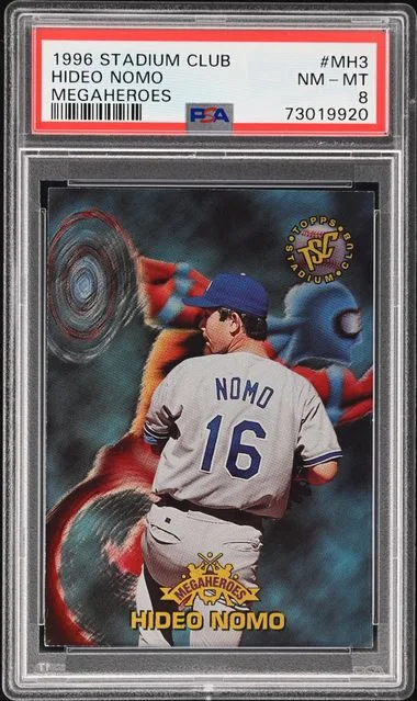 1996 Stadium Club Hideo Nomo Megaheroes #Mh3 card image