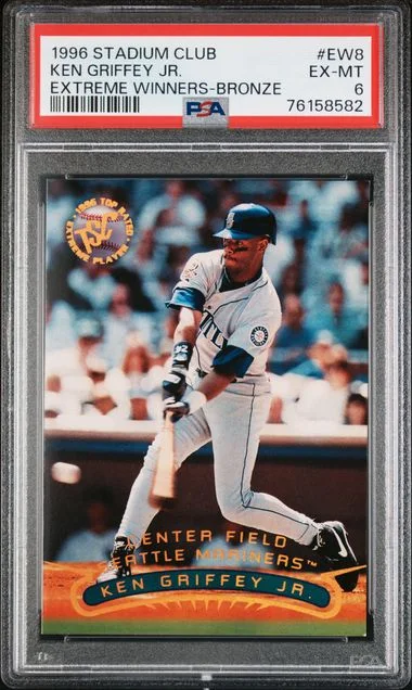 1996 Stadium Club Ken Griffey Jr. Extreme Winners #EW8 card image