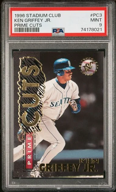 1996 Stadium Club Ken Griffey Jr. Prime Cuts #PC3 card image