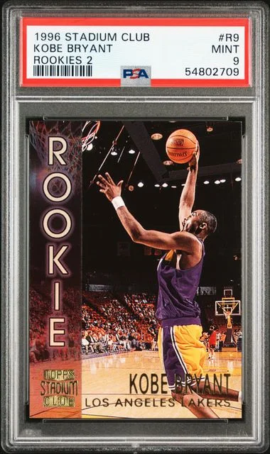 1996 Stadium Club Kobe Bryant Rookies 2 #R9 card image