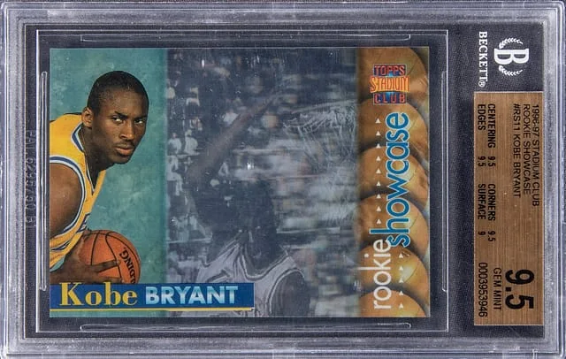 1996 Stadium Club Kobe Bryant Showcase #RS11 card image