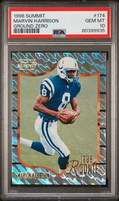 1996 Summit Ground Zero Marvin Harrison #174 card image