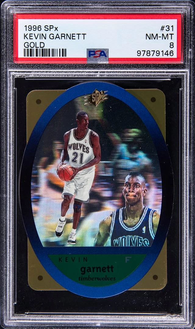 1996 Super Deck SPx Gold Kevin Garnett #31 card image