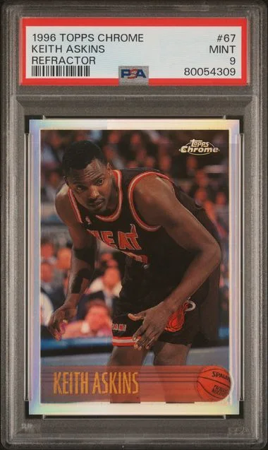 1996 Topps Chrome Keith Askins Refractor #67 card image