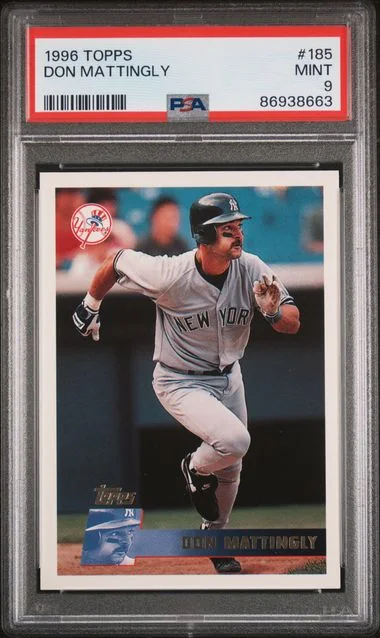 1996 Topps Don Mattingly #185 card image