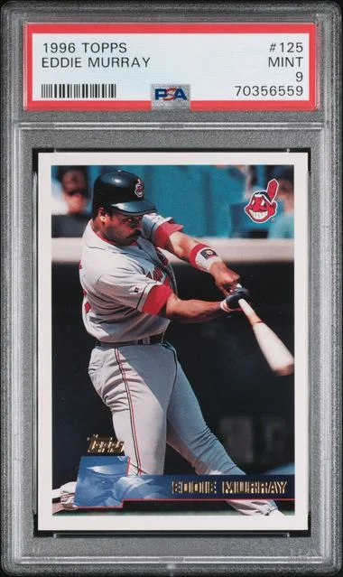 1996 Topps Eddie Murray #125 card image
