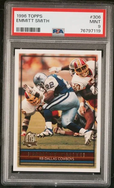 1996 Topps Emmitt Smith #306 card image