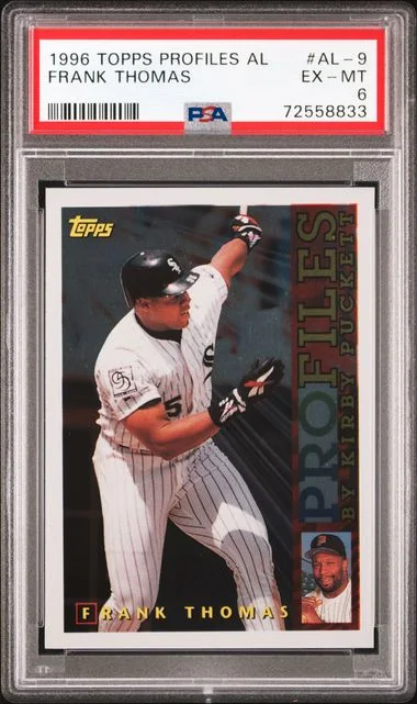 1996 Topps Frank Thomas Profiles #AL-9 card image