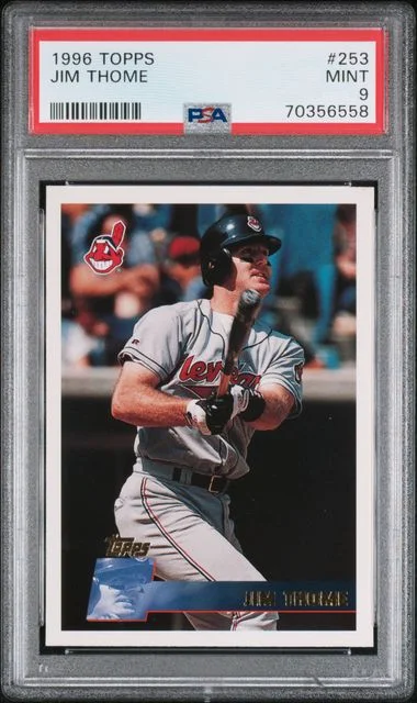 1996 Topps Jim Thome #253 card image