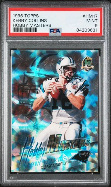 1996 Topps Kerry Collins Hobby Masters #HM17 card image