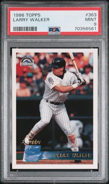1996 Topps Larry Walker #363 card image
