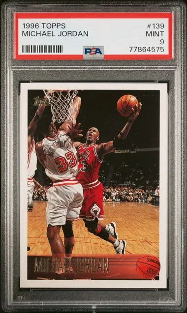 1996 Topps Michael Jordan #139 card image