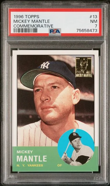 1996 Topps Mickey Mantle Commemorative #13 card image