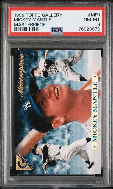 1996 Topps Mickey Mantle Gallery Masterpiece #MP1 card image