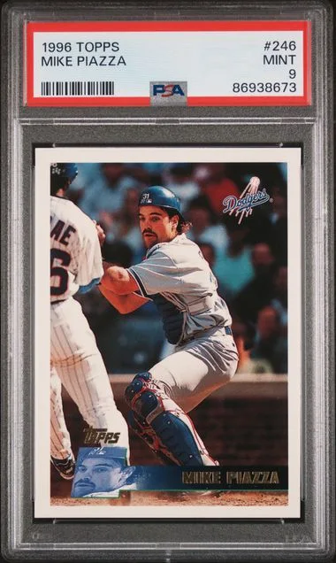1996 Topps Mike Piazza #246 card image