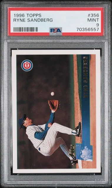 1996 Topps Ryne Sandberg #356 card image
