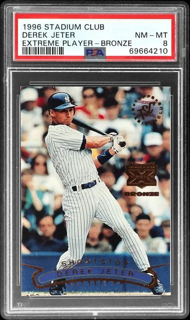 1996 Topps Stadium Club Extreme Player Bronze Derek Jeter #no-number card image