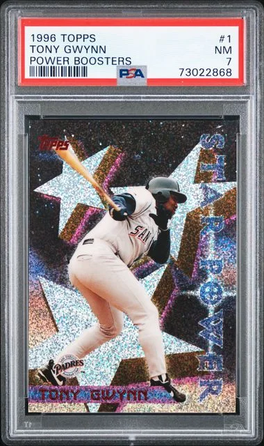 1996 Topps Tony Gwynn Power Boosters #1 card image