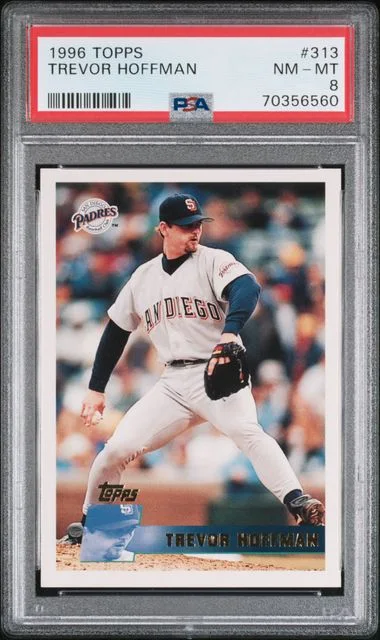 1996 Topps Trevor Hoffman #313 card image