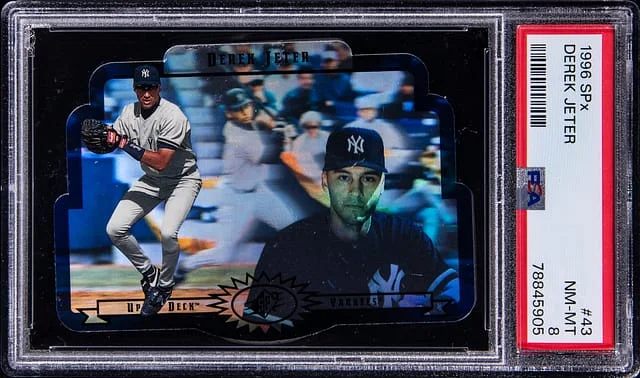 1996 UD SPx Derek Jeter #43 card image