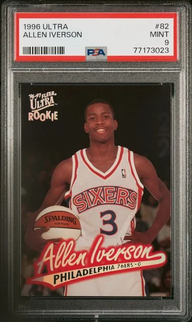 1996 Ultra Allen Iverson #82 card image