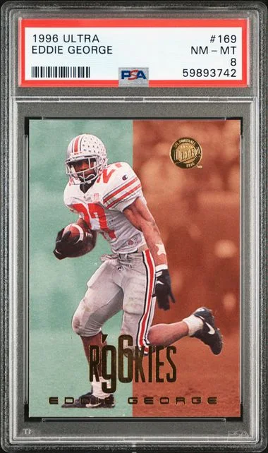 1996 Ultra Eddie George #169 card image