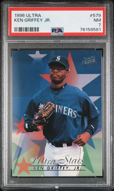 1996 Ultra Ken Griffey Jr. #579 card image