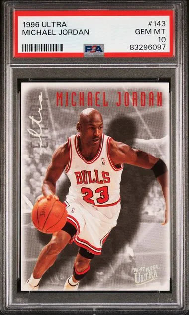 1996 Ultra Michael Jordan #143 card image