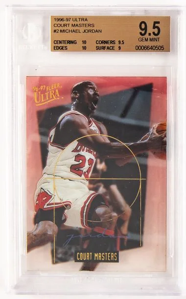 1996 Ultra Michael Jordan Court Masters #2 card image