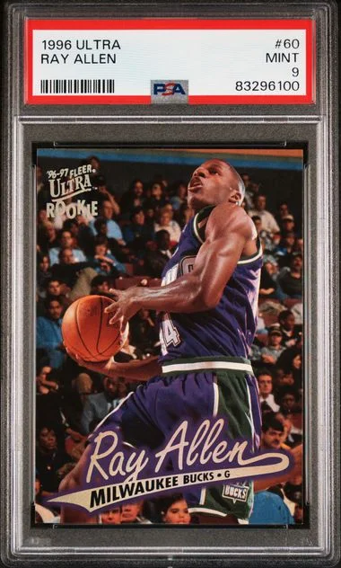 1996 Ultra Ray Allen #60 card image