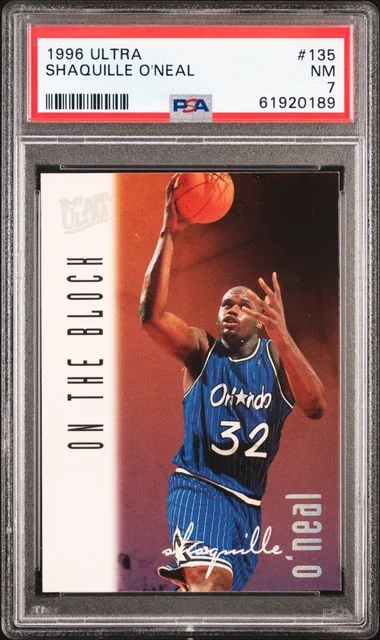 1996 Ultra Shaquille O'Neal #135 card image