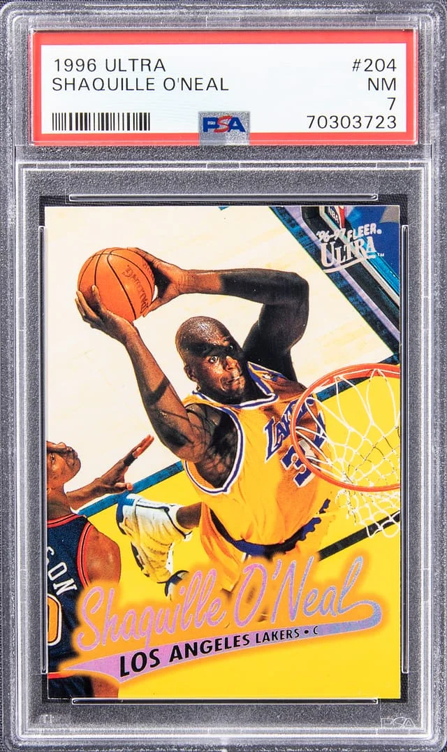 1996 Ultra Shaquille O'Neal #204 card image